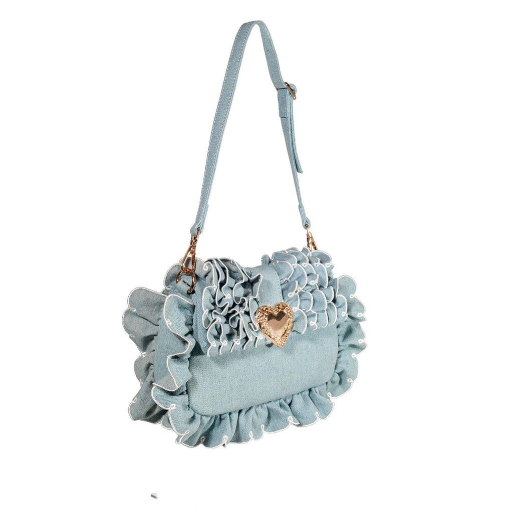 Seaside Sweetheart Shoulder Bag Denim
