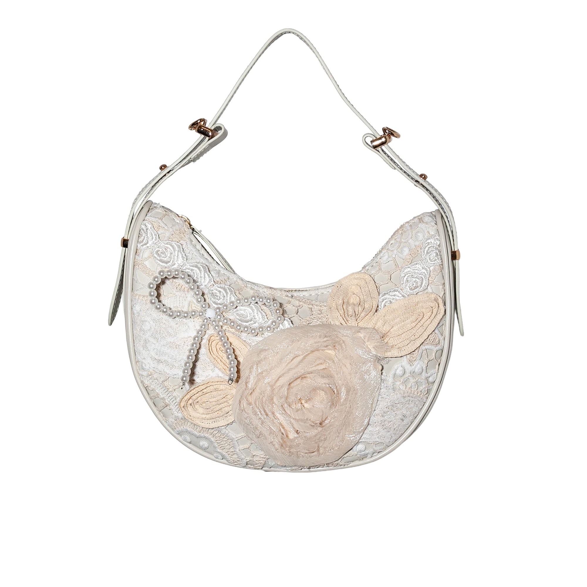 The Rosaline Lace Shoulder Bag