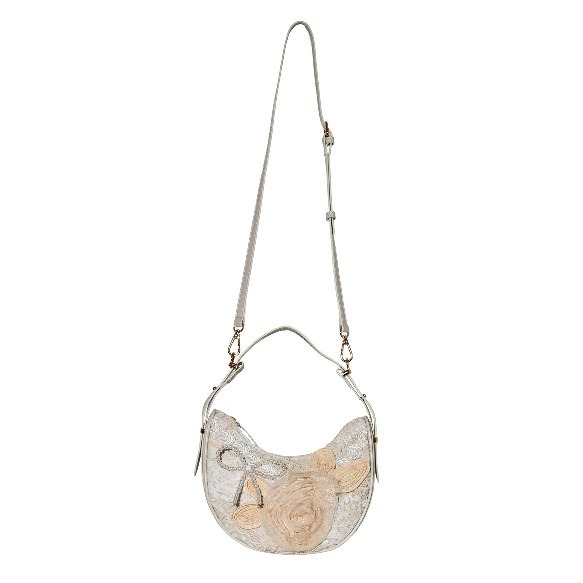 The Rosaline Lace Shoulder Bag